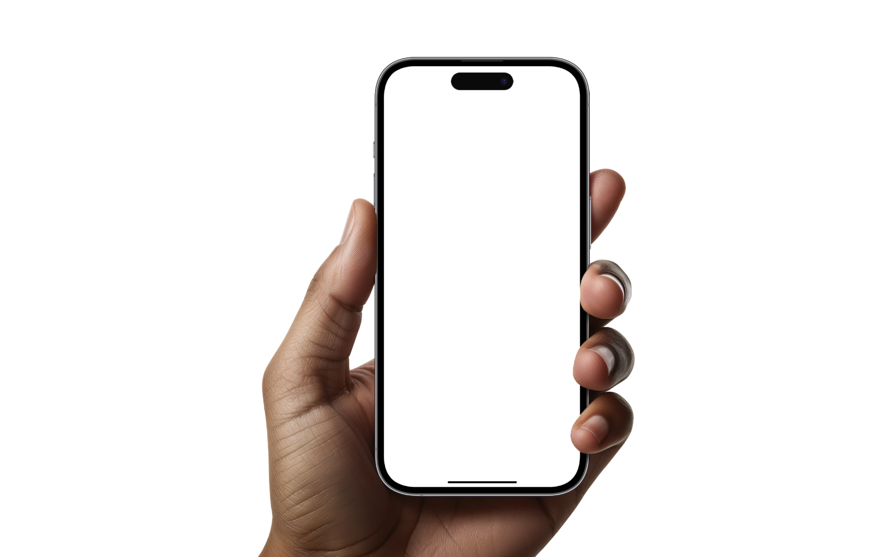 Hand Holding Phone
